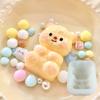Molde de Pellizco de Cerdito Ángel de Dibujos Animados DIY para Hornear Pastel, Galleta, Molde de Silicona para Vela de Aromaterapia, Yeso