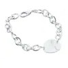 Joyería de Jade de Comercio Exterior Chapado en Cobre con Plata 925 Pulsera de Colgante Redondo con Broche de Camarón de Moda Cadena de Venta Caliente Tk Xiyin Temu