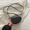 Bolso de Concha Tendencia de Moda Primavera/Verano 2026 Popular Simple Casual Elegante Diseño de Color Sólido Bolso de Hombro Cruzado para Mujer