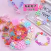 Kit de Miçangas DIY para Crianças Atacado Miçangas Divertidas Menina Brinquedo Fofo Caixa de Girassol Atacado Transfronteiriço