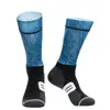 Calcetines profesionales para ciclismo de media caña para deportes en bicicleta para hombres y mujeres antideslizantes transpirables para deportes al aire libre calcetines de compresión transfronterizos