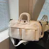 Bolsa de Viagem Curta com Separação Úmido/Seco Grande Capacidade Unissex Casual para Fitness Multiuso Bolsa para Hospital de Grávida Mala de Viagem
