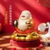 Nuevo Adorno Solar de Nube Dorada de Buda Maitreya, Decoración para Coche, Regalo para Ceremonia de Inauguración y Reunión Anual, Regalo al por Mayor
