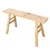 Sillas Personalizadas, Taburetes Largos, Taburetes Bajos, Bancos de Madera Maciza Estilo Antiguo, Bancos Largos Extendidos, Ensanchados y Engrosados para Dos Personas, Estilo Tradicional de Hot Pot
