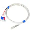 Sensor de Temperatura Pt100 Resistente al Calor Tipo Parche Impermeable Junta de Cara Terminal de Superficie Sonda de Temperatura de Nariz Prensada en Frío