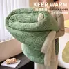 Manta de Veludo de Cordeiro para Dormir Inverno Coral Leite Veludo Espessado Xale de Sofá Manta de Ar Condicionado Colcha de Escritório