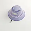 Sombreros para Niños Primavera y Verano Delgados Protección Solar Encaje Princesa Sombrero de Pescador Bebé Niña Sombrero para Salidas de Verano