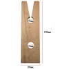 Abrazadera de Mesa de Madera con Clip para Mesa de Metalurgia, Abrazadera de Mesa para Sujeción de Moldes, Clip Fijo Sin Taladrar, Abrazadera de Mesa Removible para Joyería