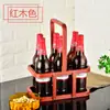 Cesta Dobrável para Cerveja KTV Aço Inoxidável Alumínio Cesta de Cerveja Porta-Vinho Porta-Cerveja Transportador de Cerveja