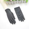 Luvas femininas brancas de etiqueta finas curtas elásticas para dança justas primavera e verão joias masculinas luvas de elastano atacado