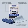 Toallitas HOMONTH para Eliminar Película de Aceite del Cristal del Coche Limpieza de Cristales Interiores del Coche, Descontaminación, Renovación y Prevención de Polvo