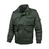 Jaquetas Masculinas de Primavera, Outono e Inverno, Moda Casual para Trabalho, Tops para Esportes ao Ar Livre, Jaquetas com Gola Alta, Fornecimento Transfronteiriço