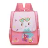 Mochila de jardín de infantes para niños pequeños, linda bolsa de doble hombro de dibujos animados, bolsa espacial para niños de 3 a 7 años, adorable mochila pequeña, transfronteriza
