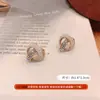 Colar de Zircônia Cristal, Brincos, Colar Elegante e de Alto Padrão, Brincos de Pérola Exagerados Personalizados, Joias de Design de Nicho