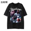 Camiseta de manga corta con estampado Owen de eBay transfronterizo para hombre, talla grande, estilo nacional, de Tide Street, holgada, venta al por mayor.