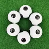 Pelota especial para simulador de golf, pelota especial cuadrada, pelota de golf K-GOLF con punto negro