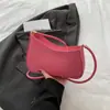 Bolso Pequeño Minimalista Texturizado de Moda para Mujer, Bolso Simple y Moderno para Llevar Bajo el Brazo, Bolso de Hombro Casual Versátil y Moderno Primavera/Verano 2025