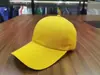 Boné de beisebol publicitário para voluntário boné vazio boné pequeno amarelo para estudante boné de rede oco para sol boné logotipo personalizado