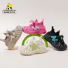 Zapatos deportivos para niños 2026 verano y otoño estilo nuevo para niñas antideslizantes suela blanda transpirables modernos para niños sin cordones flyknit