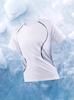 Venta al por mayor transfronteriza Verano Nuevo Color Degradado Ropa de Fitness para Hombre Seda de Hielo Secado Rápido Camiseta Deportiva Manga Corta Pantalones Cortos Carrera Matutina