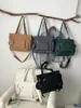 Bolso de hombro versátil de color liso, nuevo para el otoño de 2026, bolso tote de gran capacidad, bolso cruzado para estudiante y para el día a día, transfronterizo