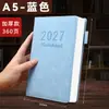 Cuaderno forrado con tacto de piel A5 2027, alto valor estético, cuaderno A4 engrosado para estudiantes de examen de posgrado, cuaderno personalizable en stock