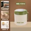 Contenedor Portátil de Mano para Almuerzo y Sopa para Oficinistas, Taza Redonda de Acero Inoxidable Aislada para Sopa de Desayuno, Taza Sellada para Cereales con Cuchara