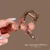Pinza para el Cabello Estilo Coreano Dongdaemun de Perlas Rosas y Pedrería para Mujer, Usada para Organizar el Flequillo y Crear un Peinado de Princesa, Accesorio para el Cabello de Lujo Ligero