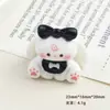 Accesorios de Resina DIY de Dibujos Animados Joyería Estéreo Conejito Lindo Pasador para el Cabello Funda de Teléfono Móvil Hebilla de Zapato Llavero Colgante Accesorios