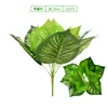 Pared de Plantas Verdes pared de plantas artificiales césped artificial fondo tridimensional flor decorativa biónica tapete de césped artificial falso de plástico