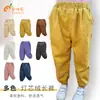 Calças Infantis Calças de Veludo para Meninos Primavera e Outono Calças Casuais para Bebês Meninas Roupa de Outono Infantil Algodão Puro