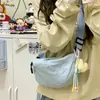 Bolsa Casual Nova Ultra Leve Impermeável de Tecido Oxford para Mulheres, Bolsa Versátil de Ombro Transversal, Bolsa de Nylon Leve e Prática Estilo Bolinho