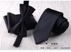 Corbata de Hombre de 6cm Pajarita de Tres Piezas Cuadrado Cuadrado Graduación Boda Cena Coreano Casual Negocios Color Sólido Set de Cuello