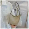 Nova bolsa de ombro de couro encerado vintage 2026 para mulheres, adequada para o dia a dia, bolsa tote transversal de grande capacidade