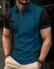 Nova Camisa Polo Casual de Manga Curta com Estampa Digital 3D para Comércio Exterior Amazon AliExpress