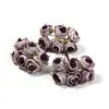Ramo de flores artificiales estilo europeo accesorios para corona de bricolaje material de caja de regalo de flores artificiales flor decorativa para ropa sombrero tocado