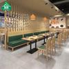 Restaurante Temático Restaurante de Té Sofá Hotel Restaurante de Té Rattan Tarjeta Comercial Combinación de Mesa y Silla de Cafetería