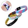 Pulseiras Elásticas Personalizadas com Design de Logo Grátis, Pulseiras Elásticas de Identificação para Eventos, Pulseiras Descartáveis Rfid