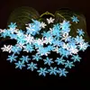 Decoração de Natal Transfronteiriça Flocos de Neve Festa de Casamento Jogue Confetes DIY Flocos de Neve Falsos Acessórios de Natal Fabricante
