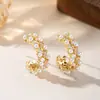 Pendientes de diseño nicho estilo coreano para mujer, versátiles, únicos, de alta gama, lujo ligero, a la moda, pendientes estilo ins al por mayor