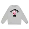 Sudadera camuflaje de moda transfronteriza para hombre, otoño e invierno, manga larga, estampado de letras, holgada, cuello redondo, jersey, sudadera casual