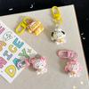 Nuevo llavero de dibujos animados de Sanrio, mochila escolar para estudiantes, bonito colgante para niña, accesorios para bolso, joyería, regalo para novia