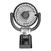 Ventilador de Doble Cabezal para Coche para Vehículos de Nueva Energía, Ventilador de Refrigeración de Verano Universal USB 12V/24V