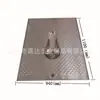 Recipiente de Vaso Sanitário de Agachar Completo em Aço Inoxidável Vaso Sanitário de Agachar Vaso Sanitário de Agachar com Descarga de Água em Aço Inoxidável Vaso Sanitário de Agachar 304 Desodorante