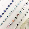 Popular Europeu e Americano Olho do Diabo Pulseira de Prata Pulseira Redonda Olho Mágico Azul Pulseira do Olho Gordo Pulseira para Meninas