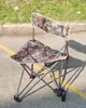 Silla Plegable Triangular de Camuflaje para Camping al Aire Libre, Picnic, Pesca, Bocetos, Playa