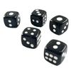 El Juego de Mesa Artesanal más Vendido de Amazon, Personalizado y Creativo, Cubos de Dados de Cristal Cuadrados de 15 mm Tallados con Puntos