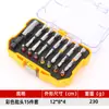 Procesamiento y Personalización Juego de 50 Piezas de Brocas Magnéticas Fuertes de Alta Dureza Hexagonales Cruzadas para Destornillador Eléctrico Brocas Extendidas