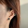 Plato de Incienso para Mosquitos Clip para la Oreja Sin Agujeros en la Oreja Sentido Avanzado Temperamento Simple Aretes de Joker Moda de Lujo Ligero Aretes Indoloros al Mayoreo