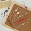 Cuerda de Cera Coreana Multicolor de Múltiples Especificaciones, Logo Personalizado Estampado en Caliente, Cordón para Etiqueta de Ropa y Equipaje al por Mayor